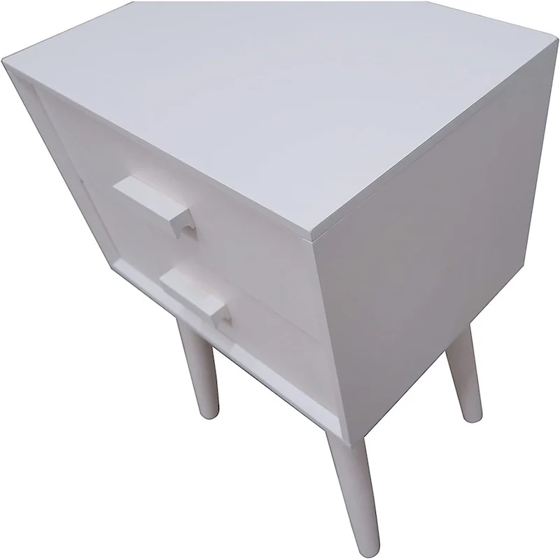 Two Drawer Side Table