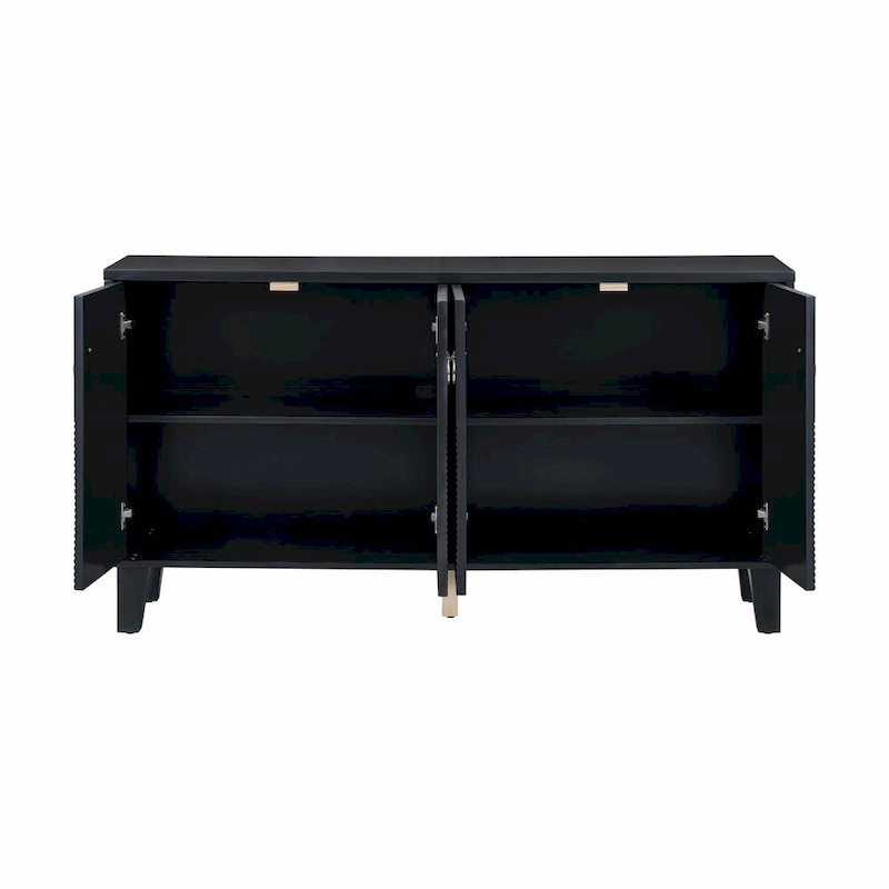 Light Luxury Cabinet with Geometric Patterns