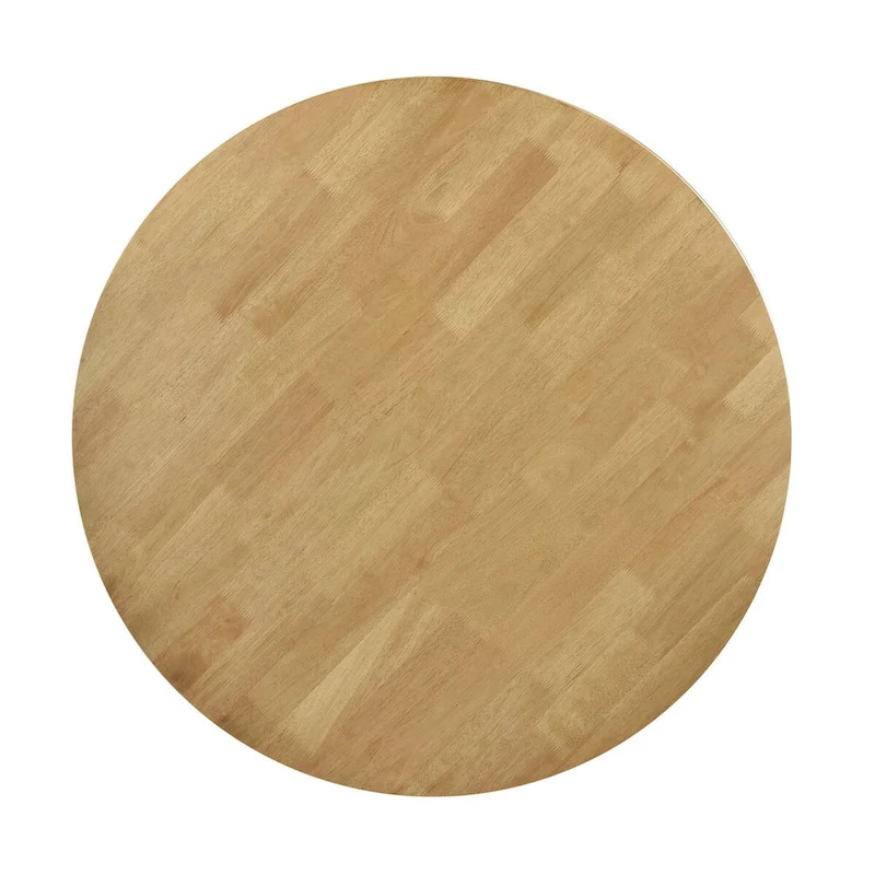 Carson Light Walnut 5-piece Solid Wood Dining Set