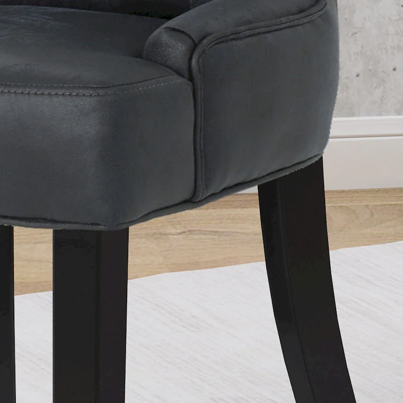 Hayden Traditional Microfiber Dining Chairs (Set of 2) by Christopher Knight Home