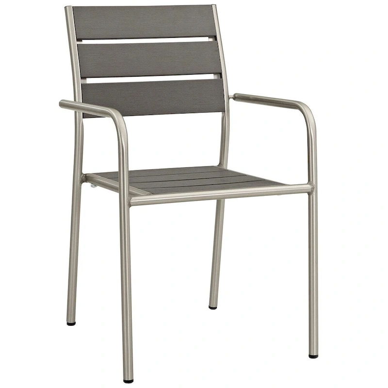 Shore 5 Piece Outdoor Patio Aluminum Outdoor Dining Set