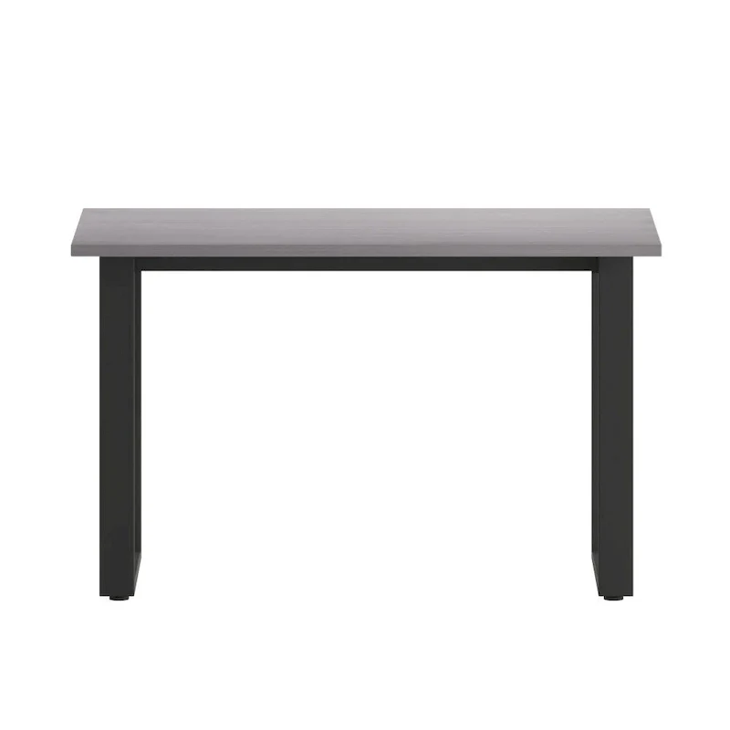 Conference Table with Laminate Top - Gray Oak/Walnut