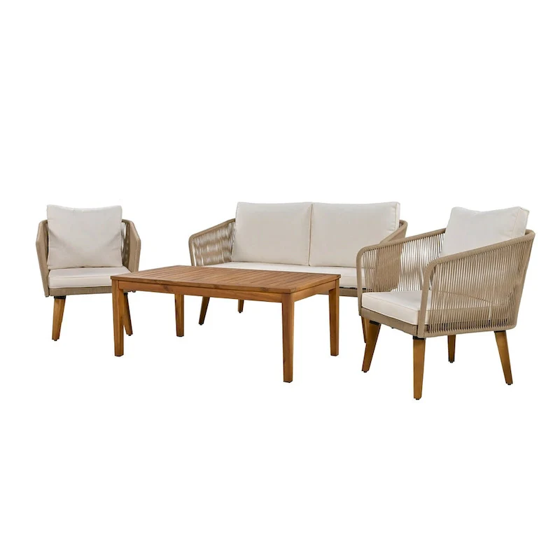 4-Piece Patio Conversation Set