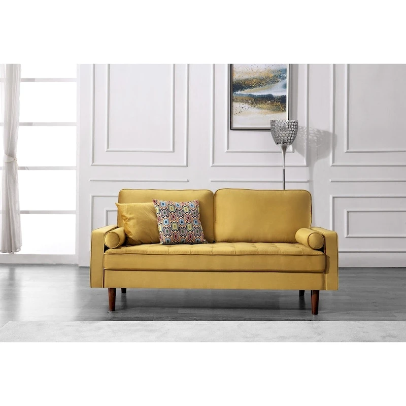 Carson Carrington Idbacka Tufted Sofa