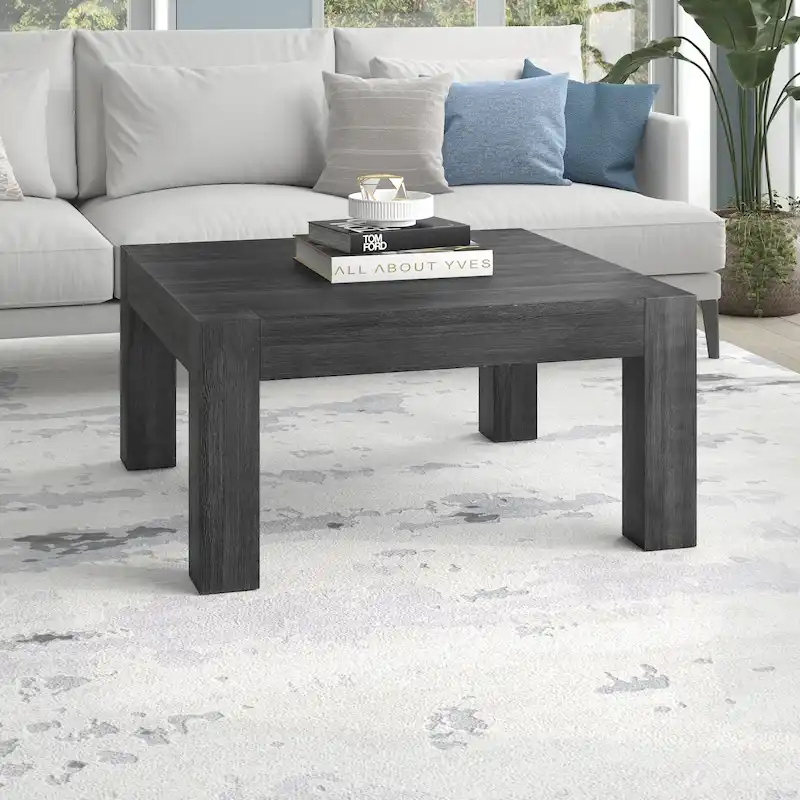 Langston 34  Wide Square Coffee Table - 34  Wide