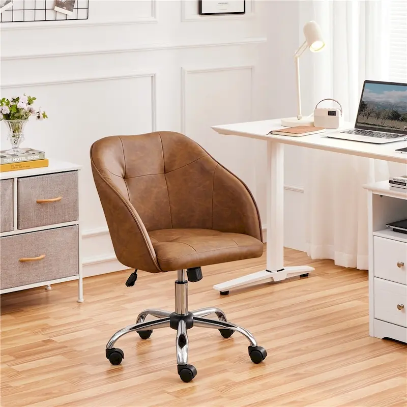 Desk Chair for Home Office, Height Adjustable 360 Swivel Computer Chair