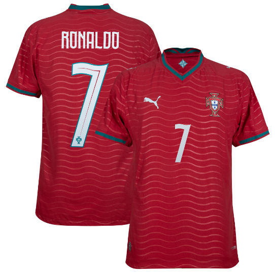 Portugal Authentic Home Ronaldo 7 Jersey 2026-2027