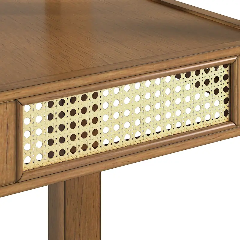 Plaga Cane Accent Dining Table by iNSPIRE Q Classic - 36-inch