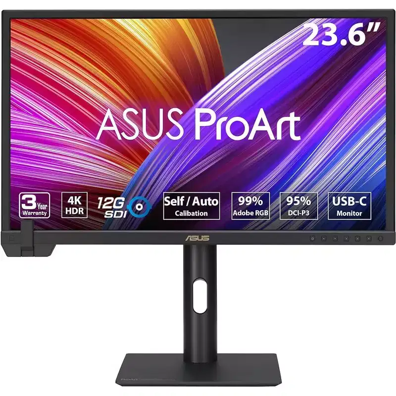 Asus ProArt PA24US 23.6 4K UHD IPS 187PPI Desktop Monitor
