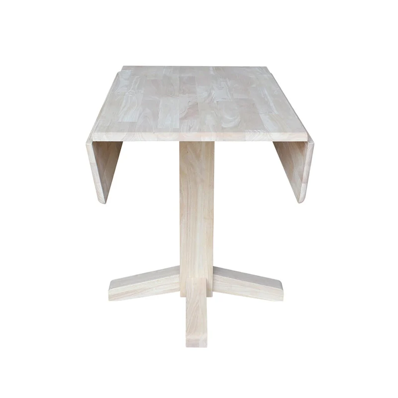 Square Dual Drop Leaf Dining Table