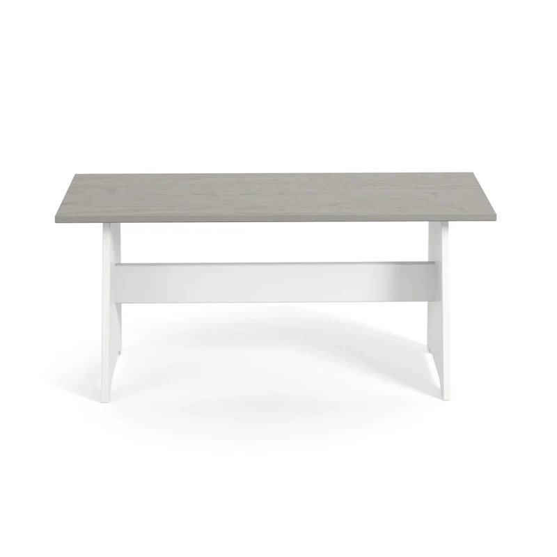 Middlecreek Wood Farmhouse Breakfast Nook Dining Set