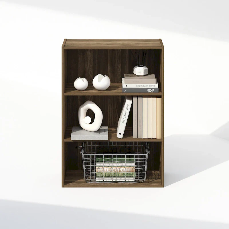 Furinno Simple Open Shelf, Bookcases, 3-Tier