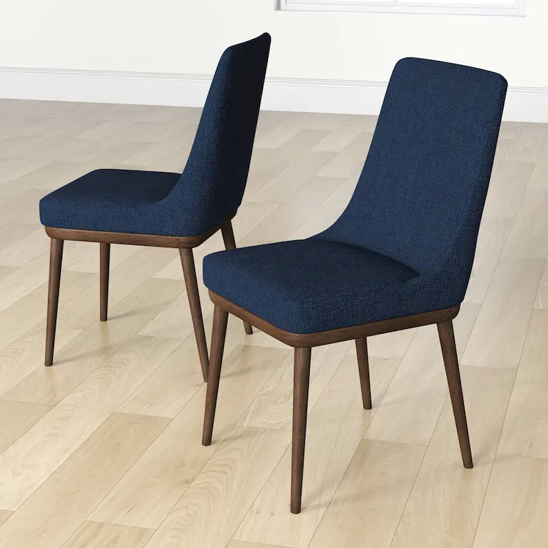 Belladonna Mid-Century Modern Dining Chairs (Set of 2)