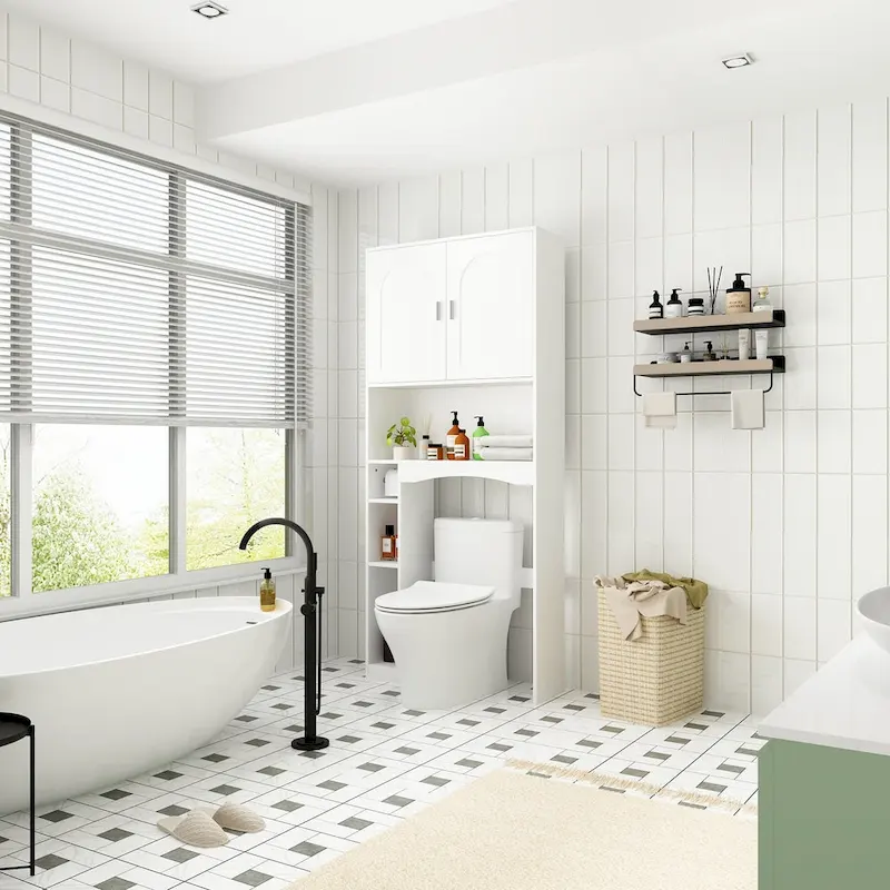 Over The Toilet Storage Cabinet Above Toilet Storage Cabinet with Door