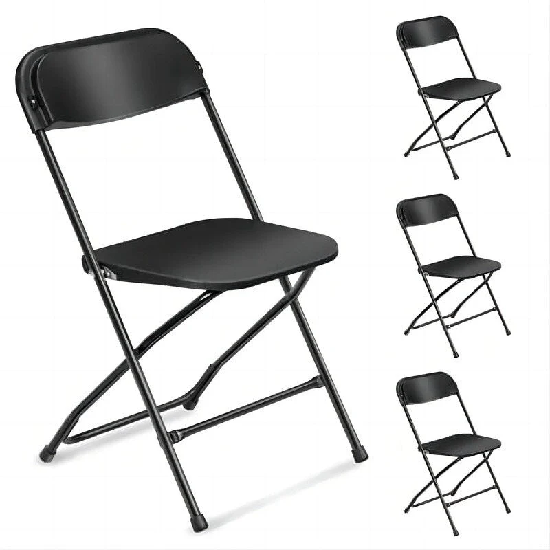Plastic Folding School Conference Chair Set (Set of 10)
