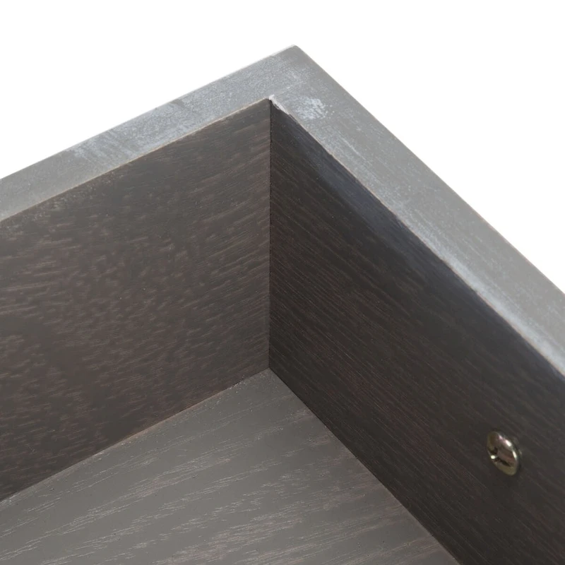 SAFAVIEH Philomene Distressed White 3-Drawer Console Table - 23.5 W x 13 L x 29.5 H - 24Wx13Dx30H