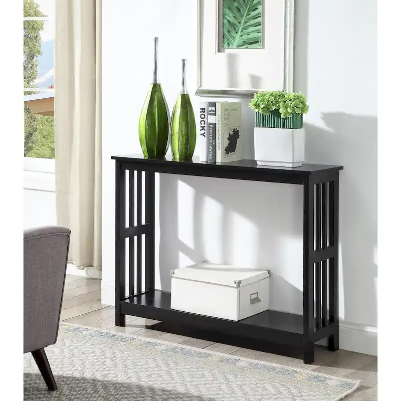 Convenience Concepts Mission Console Table with Shelf