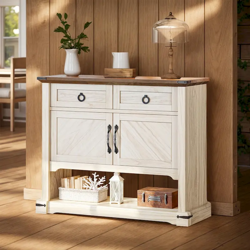 Industrial Serving Cart Kitchen Utility Cart