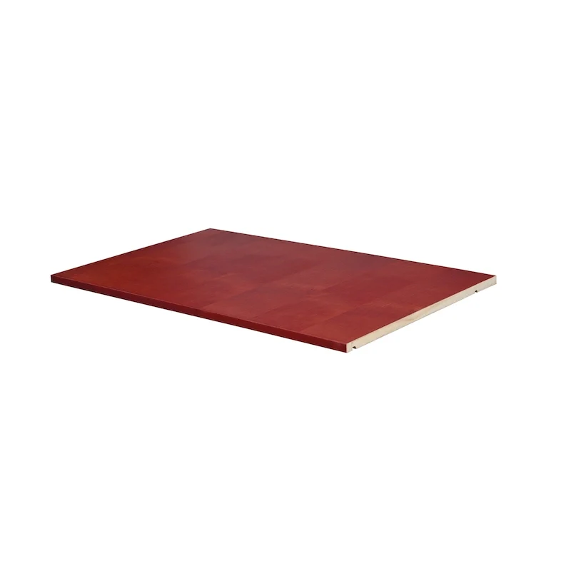Solid Wood Single Wardrobe Shelf – Mahogany / Honey Pine / Java / Mocha / White, Sold Individually