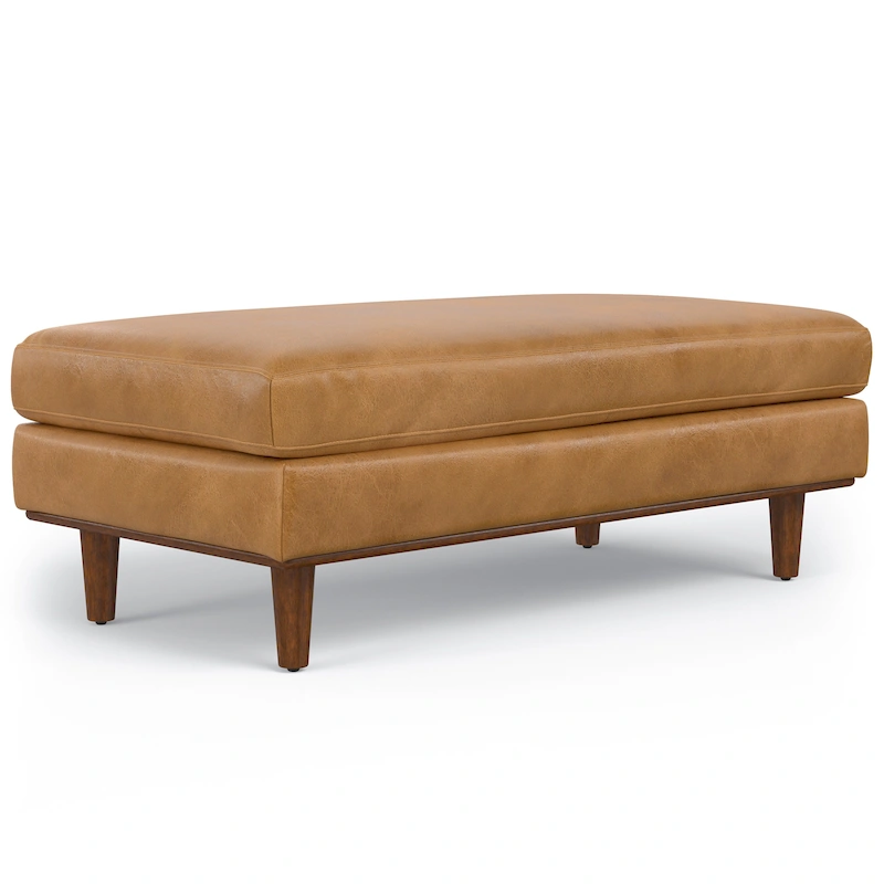 WYNDENHALL Brixley 49 inch Wide Mid-Century Modern Table Ottoman