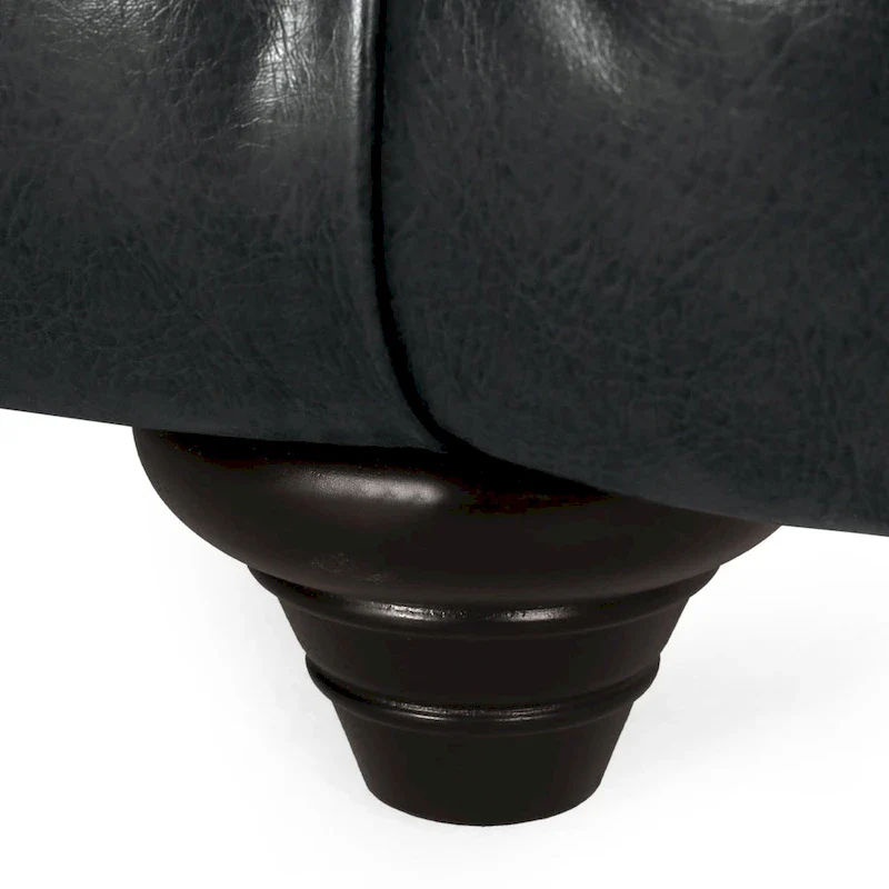 Sagewood Transitional Deeply Tufted Sofa