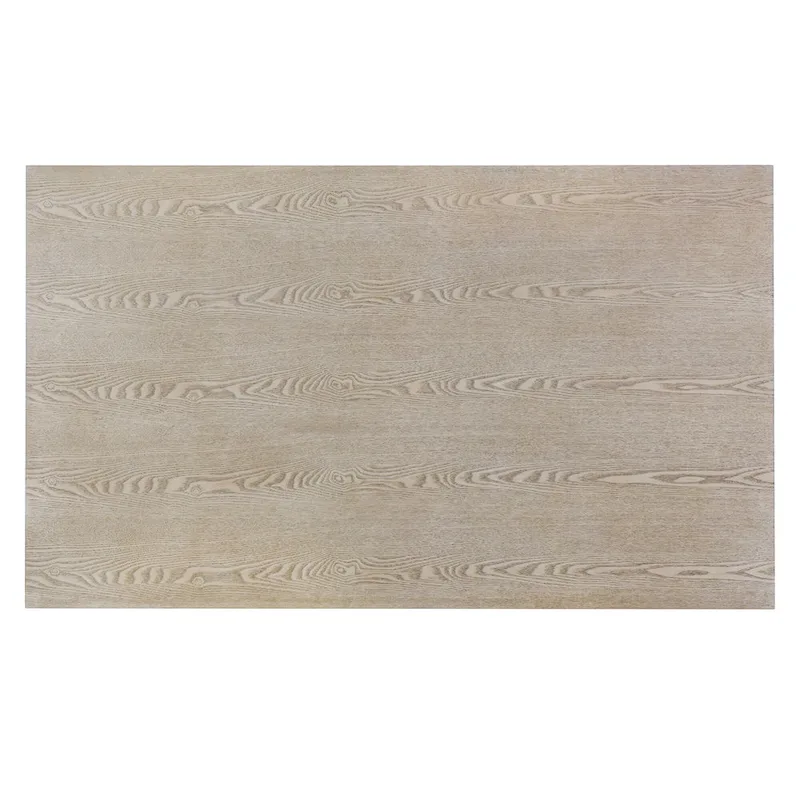 7-Piece Transitional Wooden Dining Set with Rectangular Table & 6 Chairs