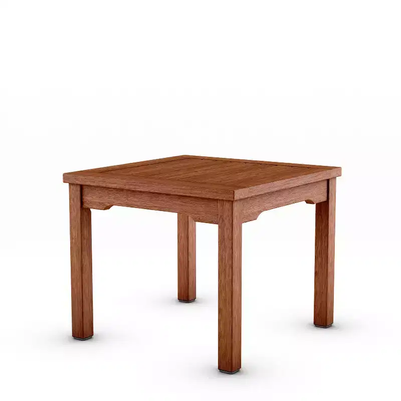 Amazonia Solid Wood 100% FSC Patio Square Side Table
