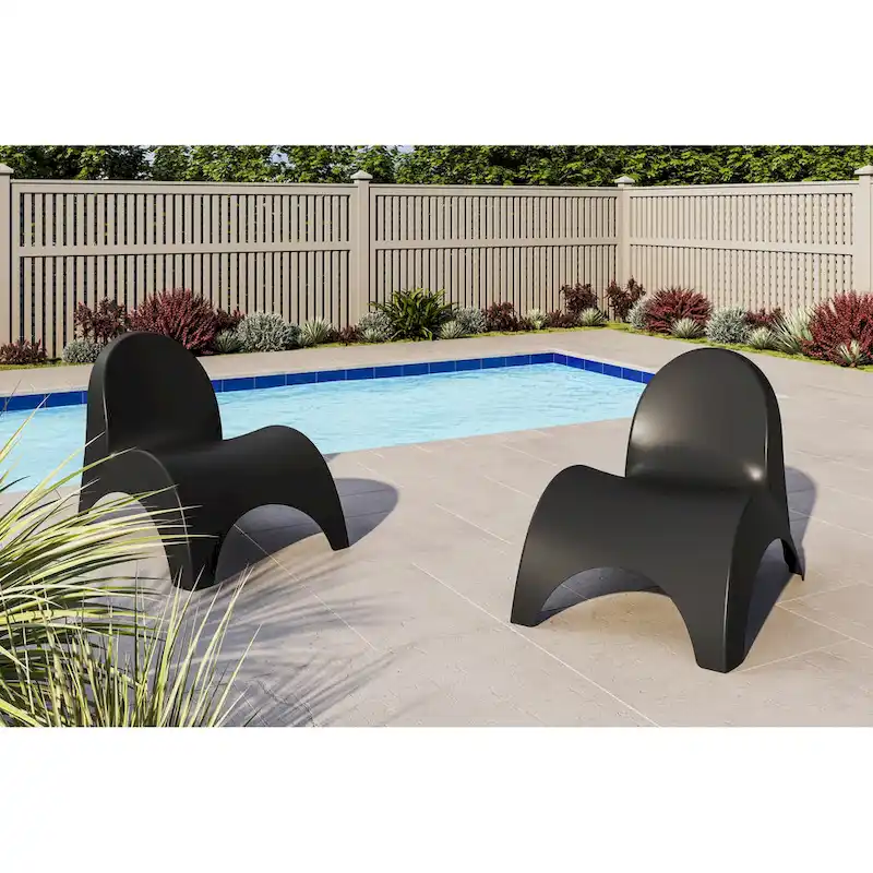 Angel Trumpet set of two Patio Chairs