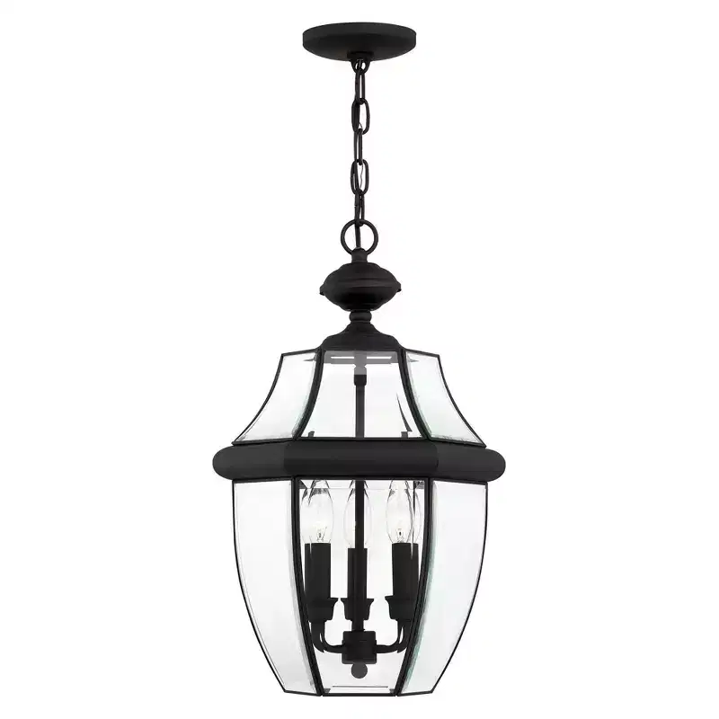 Livex Lighting Monterey 3 - Light Pendant in Black