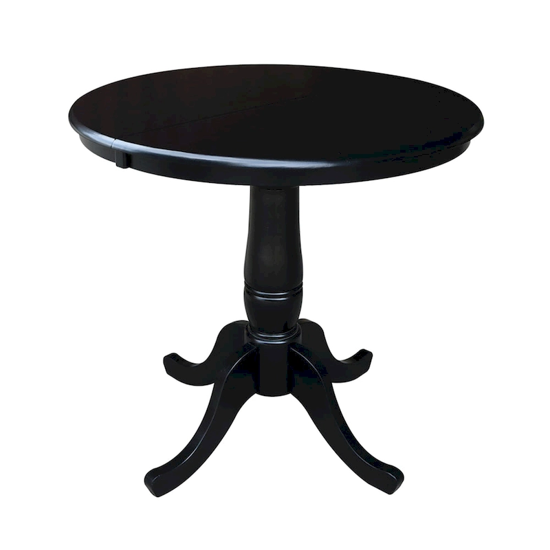 36 Round Extension Dining Table With 4 San Remo Chairs