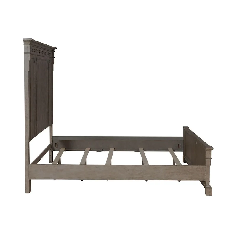 Town & Country Dusty Taupe Panel Bed