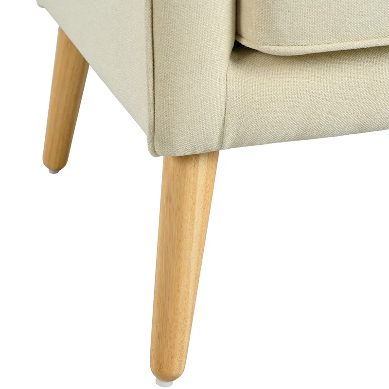 Felicity Mid-century Modern Tufted Armchair by Christopher Knight Home