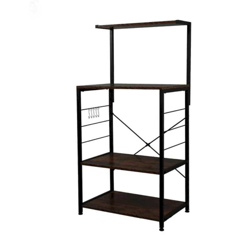 4-Tier Kitchen Baker's Rack with Storage Shelves