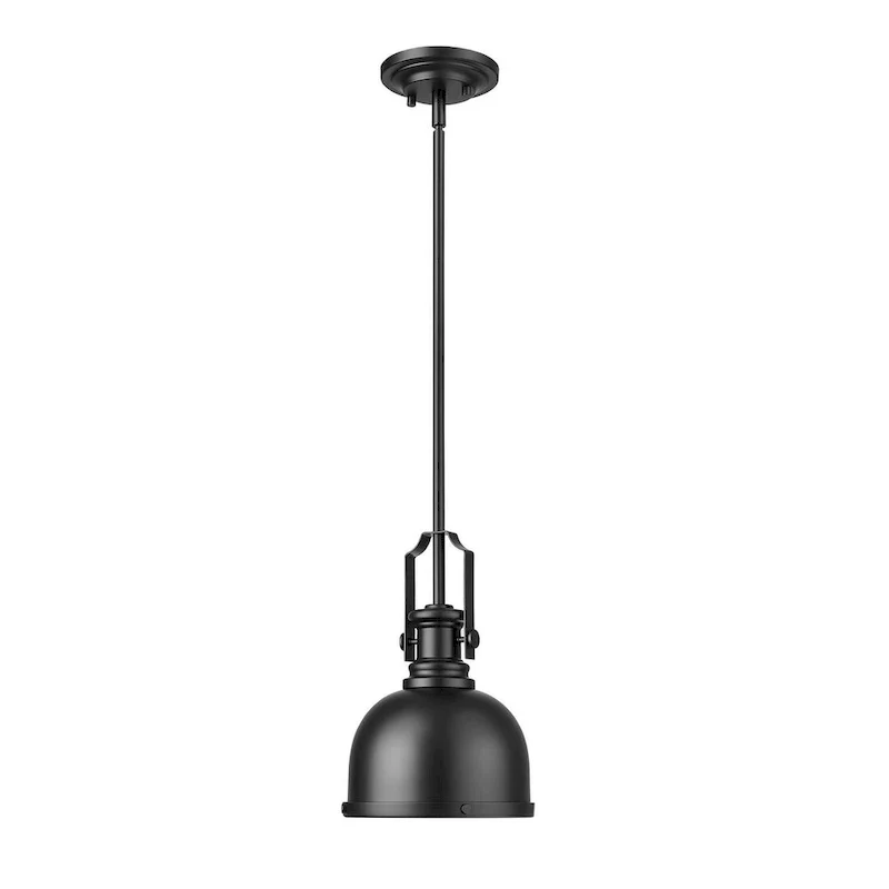 Z-Lite Melange Single Light 8  Wide Pendant