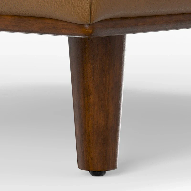 WYNDENHALL Brixley 49 inch Wide Mid-Century Modern Table Ottoman