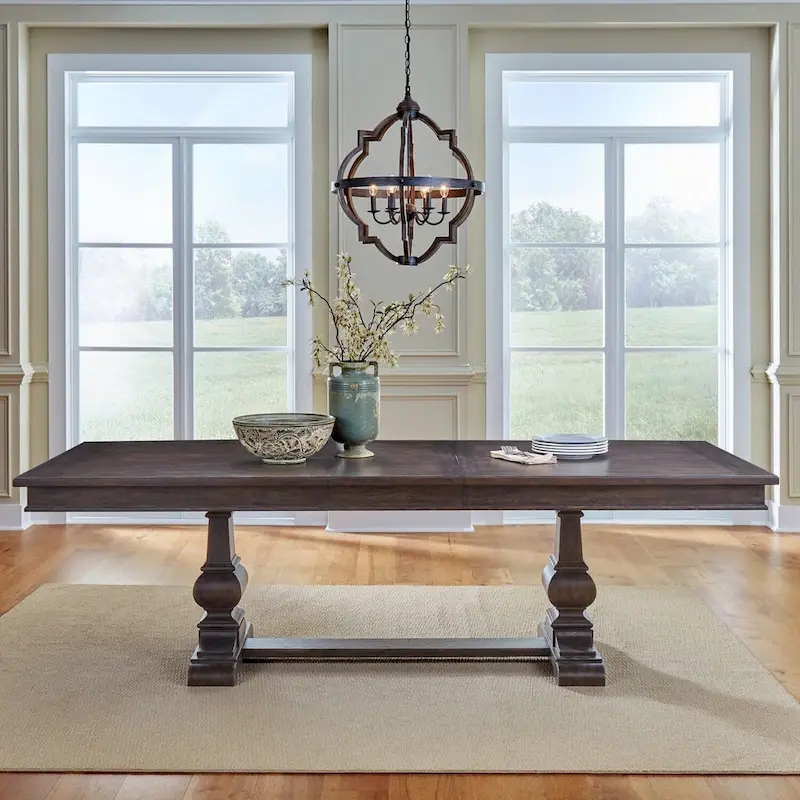 Paradise Valley Saddle Brown Oak Dining Table - Various Size Options