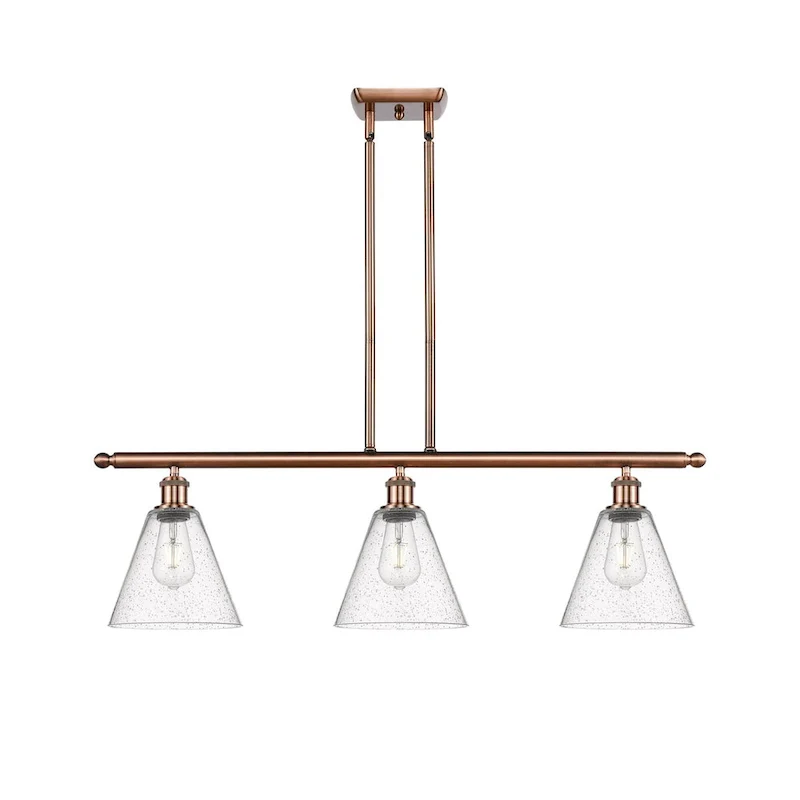 Innovations Lighting Berkshire - 3 Light 36  Stem Hung Island Light