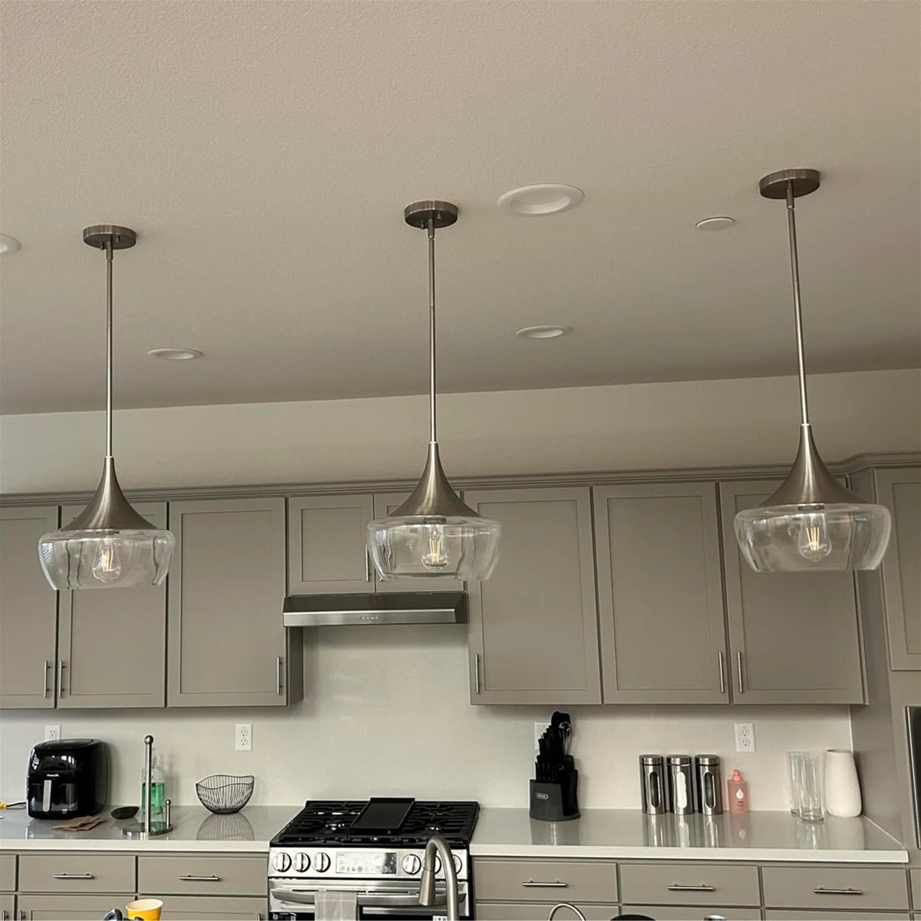 Ava 13 Modern Industrial Schoolhouse Pendant Light