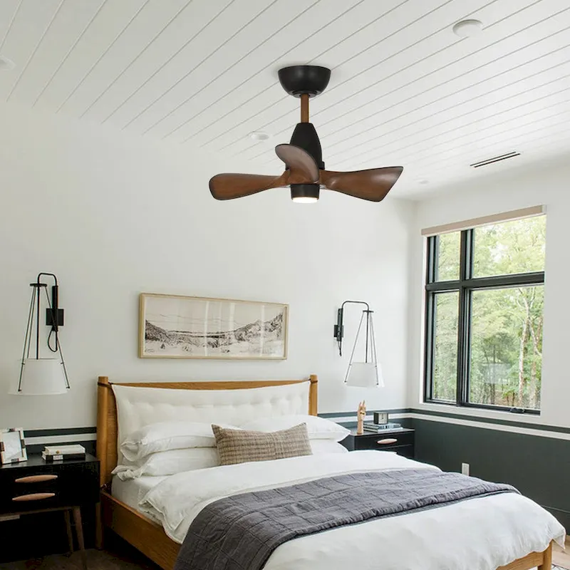 28-in Reversible 3-Blade Ceiling Fan with Remote Control