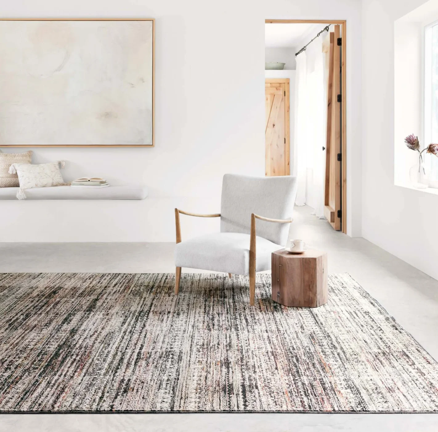 Theia Grey/Multi Rug