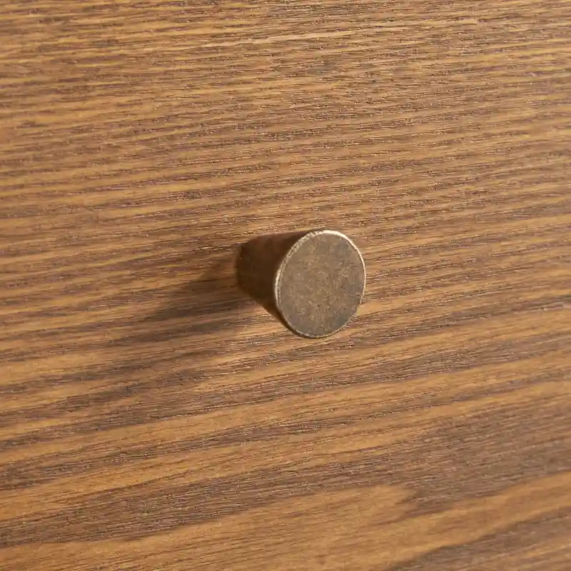 Lifestorey Maxwell 5-Drawer Chest with Natural Cane