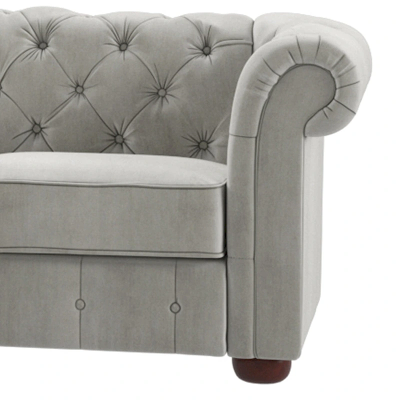 Knightsbridge Scrolled Arm Chesterfield Sectional by iNSPIRE Q Artisan