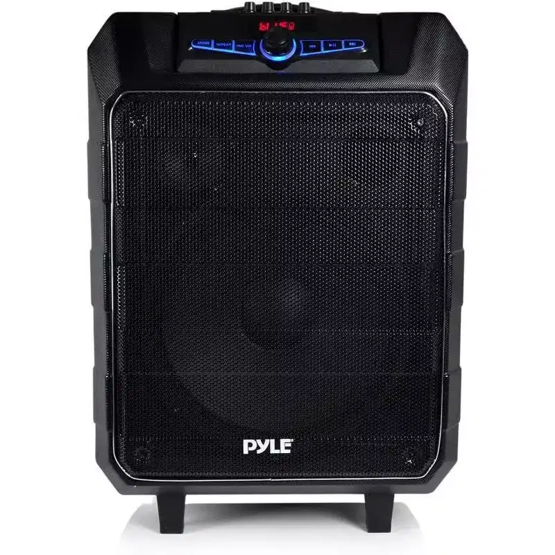 Pyle PWM1235BT Portable Bluetooth PA Speaker System Karaoke Microphone - Black