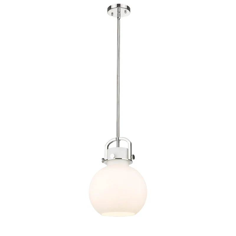Innovations Lighting Newton Sphere - 1 Light 10  Stem Hung Pendant