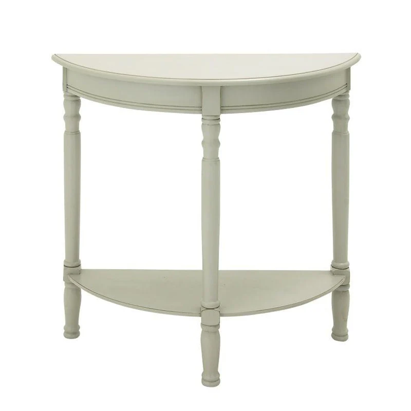 Ninette Half Moon Entryway Console Accent Table