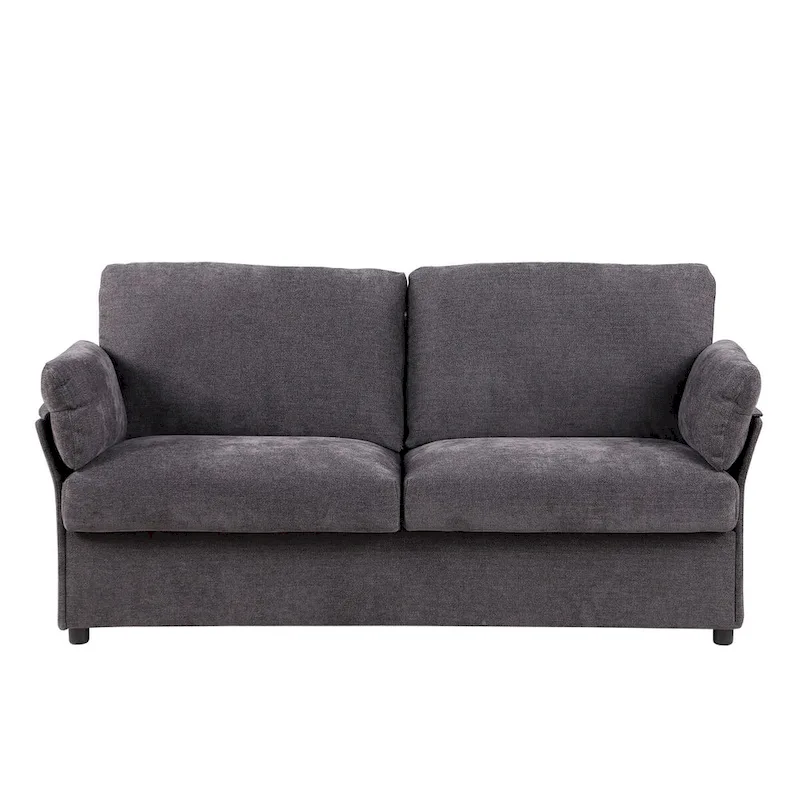 Modern Chenille Loveseat Sofa Couch