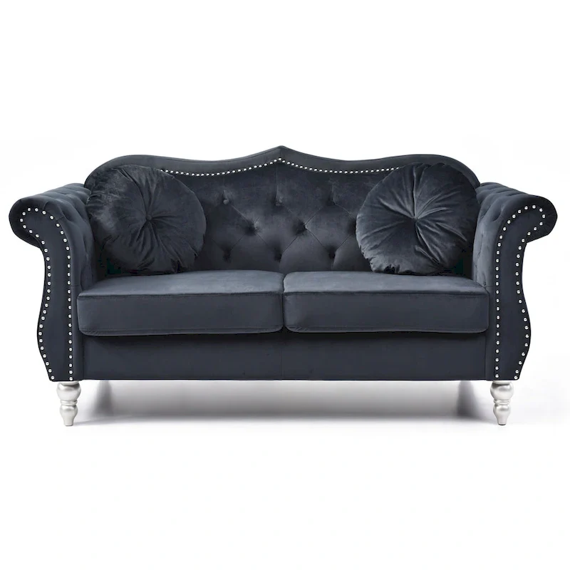 Hollywood Velvet Loveseat