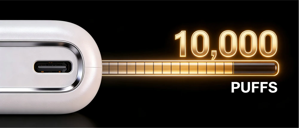 10000 Puffs Sustainable Nutrient Delivery