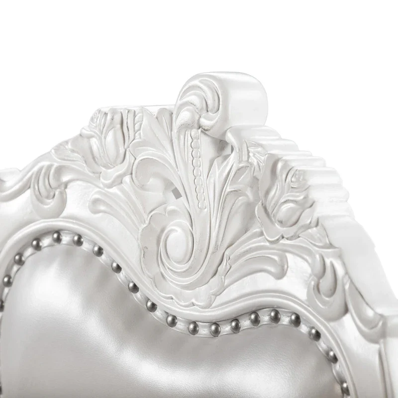 Furniture of America Eugene Traditional Solid Wood 9-Piece Expandable Dining Table Set