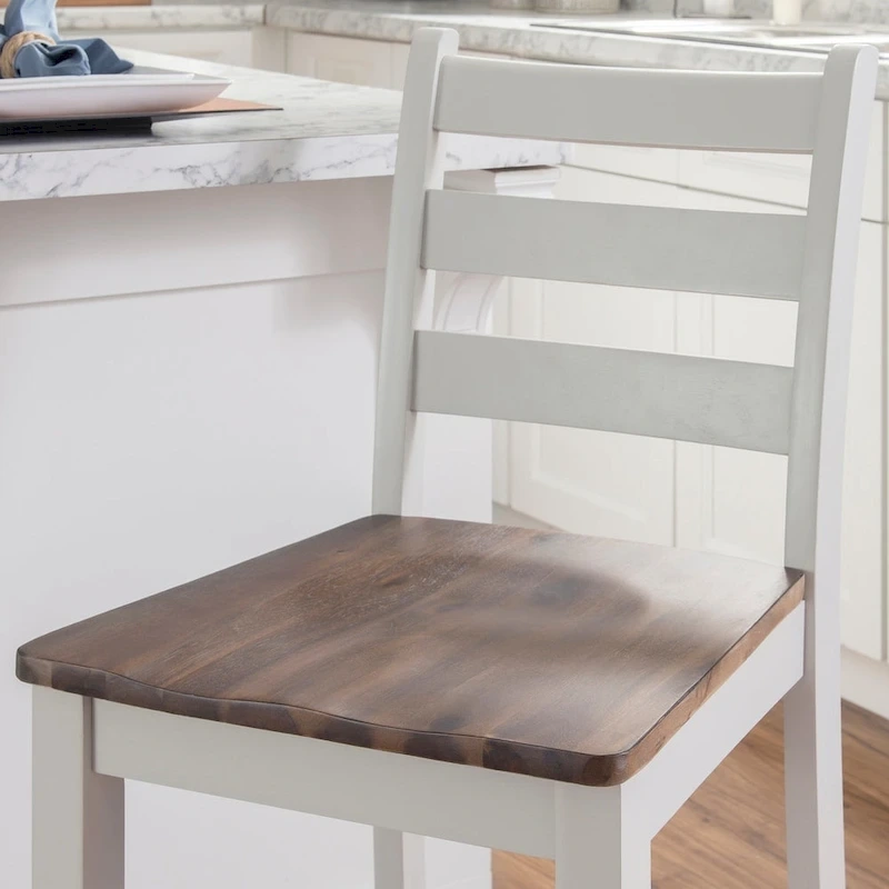 Crovetti Farmhouse Counter Stool (Set of 2)
